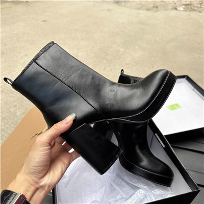 Внешняя торговля короткие модные сапоги на высоком каблуке на платформе. Primadonn*a