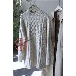 Вязаный свитер средней длины H&*M