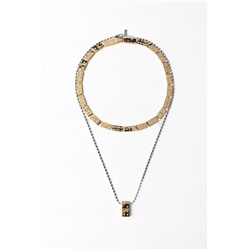 PACK OF 2 DOMINO NECKLACES