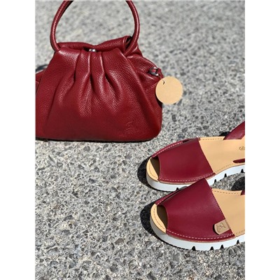 AB.Zapatos · 3202 GRANATE+PELLE · LUX