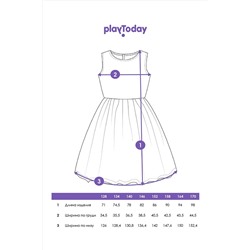Платье PLAYTODAY, 1122318