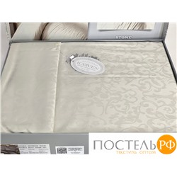 Постельное белье Karven жаккард евро Sarmasik Stone