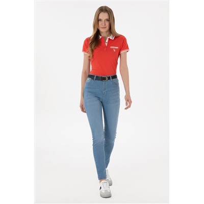 Kadın Açık Mavi Skinny High Waist Fit Jean Pantolon