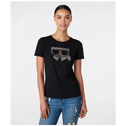 KARL SEQUIN HEAD TEE