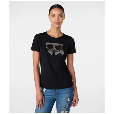 KARL SEQUIN HEAD TEE