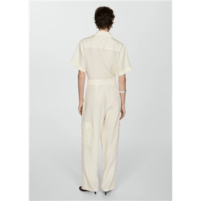 Mono camisero lyocell