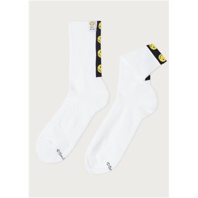 Kurze Sportsocken Smiley® für Herren