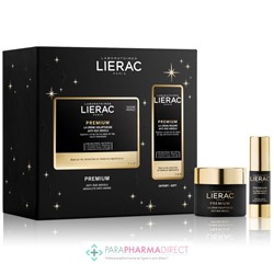 Lierac Premium - Coffret Noël - La Crème Voluptueuse 50ml + La Crème Regard 15ml OFFERTE