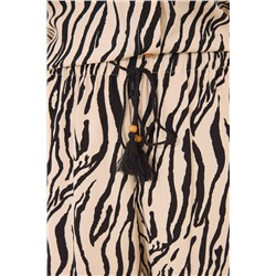 Set camisa y pantalón corto cebra