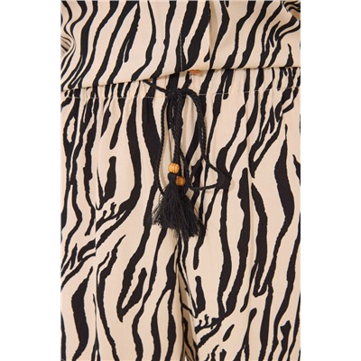 Set camisa y pantalón corto cebra