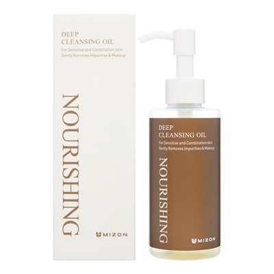 MIZON NOURISHING DEEP CLEANSING OIL Гидрофильное масло 150 г
