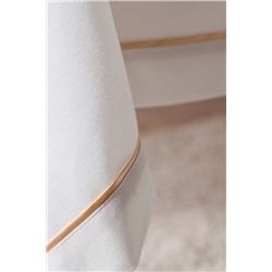 Montsenelle Masa Örtüsü - Beyaz/Gold - 160x230 cm