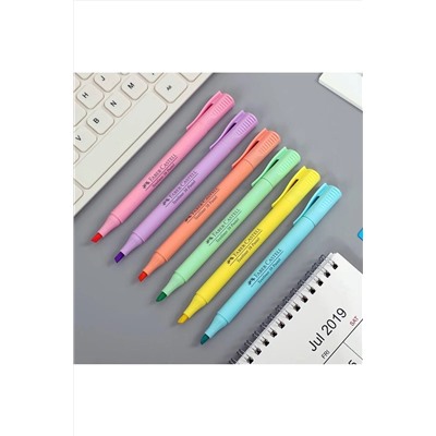 Faber Castell Fosforlu Kalem Faber 38 Kalem Tipi 6 Renk INN-F5030158117