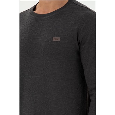 Erkek Antrasit Sweatshirt