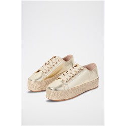 Zapatillas Dorado