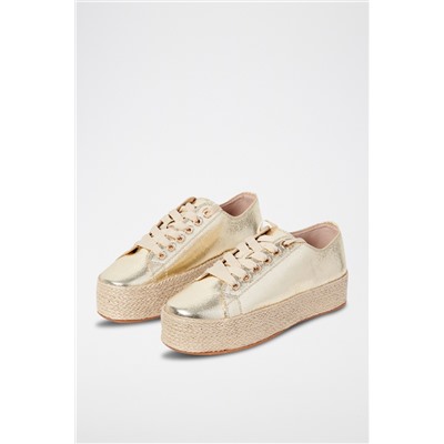 Zapatillas Dorado