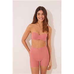 Pantalón corto microfibra invisible rosa