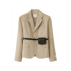 Blazer Beige y negro