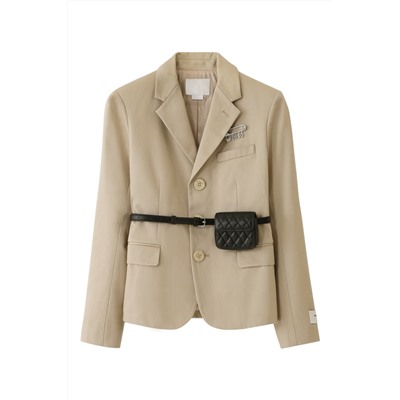 Blazer Beige y negro