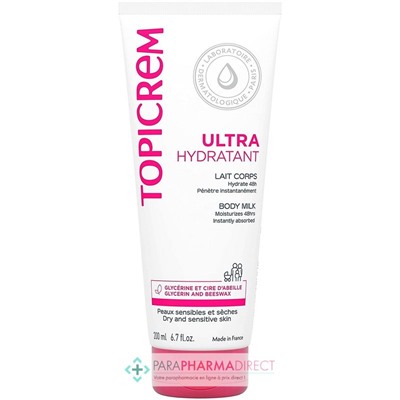 Topicrem Ultra-Hydratant - Lait Corps 200ml