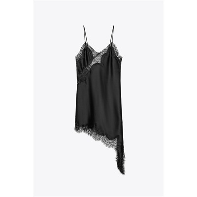 ASYMMETRIC LACE DRESS ZW COLLECTION