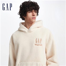 Мягкая теплая плюшевая толстовка худи  Ga*p 💙  ОРИГИНАЛ!!!  (пока пока на скидке (без скидки 247¥)