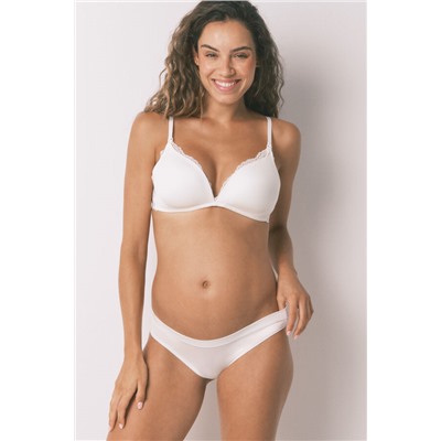 Sujetador 'maternity' CHARMING microfibra marfil