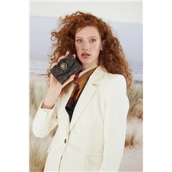Pierre Cardin Kahve Monogram Kadın Cüzdan 06PO22K1412