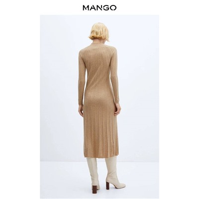 MANG*O женское платье с длинными рукавами