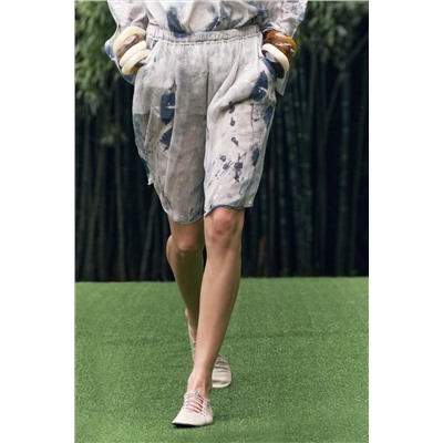 ZW COLLECTION PRINTED BERMUDA SHORTS