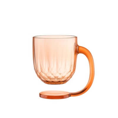 Domme Plastik Kupa - Turuncu - 385 ml