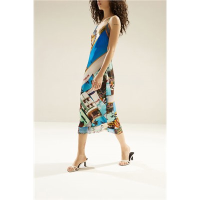 Vestido lencero South Beach