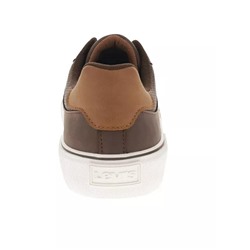 Levi's Men's Munro UL Faux Leather Lace-Up Sneakers