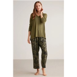 Penye Mood Yumuşak dokulu pijama takımı 2839