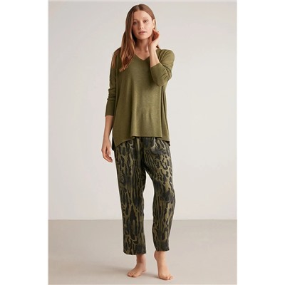 Penye Mood Yumuşak dokulu pijama takımı 2839