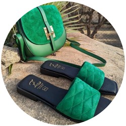 Ab.Zapatos 3420 TREBOL+Pelle 2704 verde