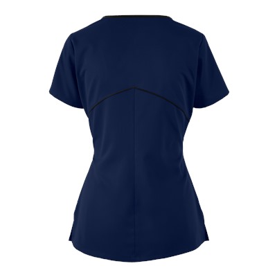 Grey's Anatomy Scrubs Modern Color Block Notch Neck Top