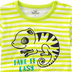 Baby T-Shirt mit Chamäleon-Print
