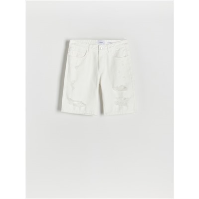 Shorts im Regular-Fit aus Denim