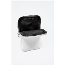 Bandolera Albaredo de piel - Blanco