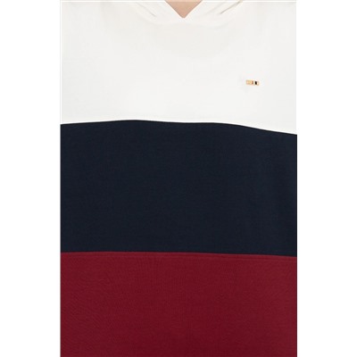 Kadın Vİşne Kapüşonlu Sweatshirt