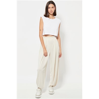Pantalón - Beige