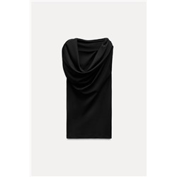 DRAPED SHORT DRESS