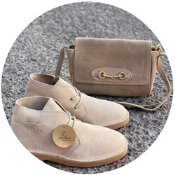 AB.Z. SAFARY crudo+Ab.Zapatos Pelle Inna (530) beig АКЦИЯ