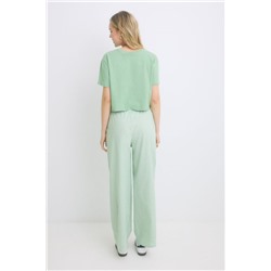 Pijama 100% algodón cuadro vichy verde
