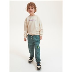 Hose aus Materialmix