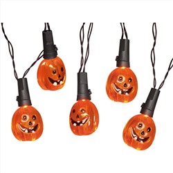 Pumpkin-Shaped LED Light