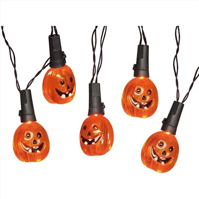 Pumpkin-Shaped LED Light