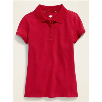 Uniform Pique Polo for Girls
