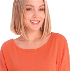 Damen Langarmshirt mit Knopfleiste im Rücken